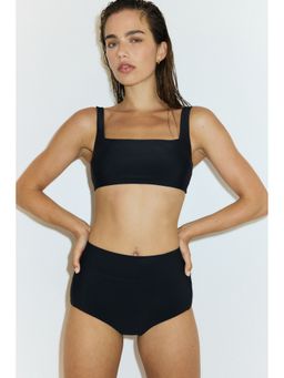 H&M - Women Black Sports bikini bottoms with Lycra®