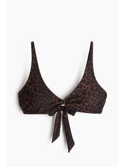 H&M - Women Brown Padded bikini top