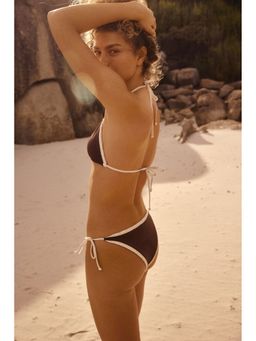 H&M - Women Multi-Color Cheeky Tie tanga bikini bottoms