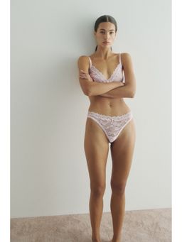 H&M - Women Multi-Color 2-pack lace thong briefs