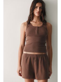 H&M - Women Pink Cotton Shorts and Tops