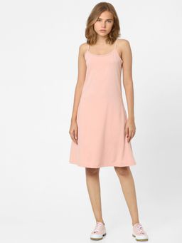 ONLY - Women Solid Pink Dress