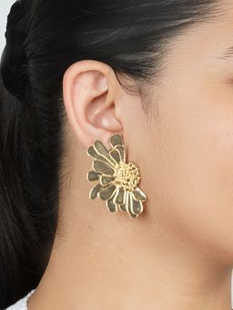 Joker and Witch - Joker & Witch Fleur Daisy Gold Earring