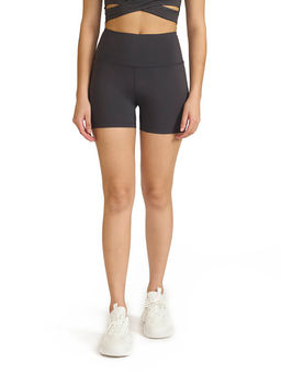 Hunnit - Zen Women Grey Stretchable Shorts