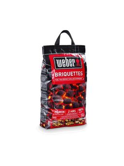 Weber - Coconut Shell Charcoal Briquettes - 5Kg
