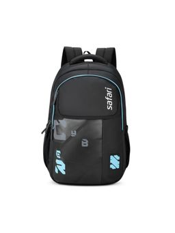 Safari - Aura 4 Black Printed Laptop Antitheft 37L Backpack-Large