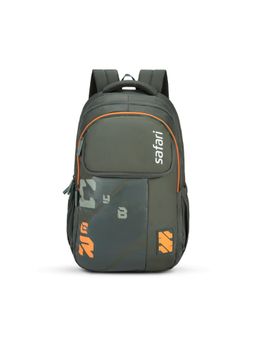 Safari - Aura 4 Olive Green Printed Laptop Antitheft 37L Backpack-Large