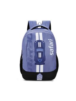 Safari - Duplex 6 Blue Printed 32L Casual 2 Compartment Backpack-Large