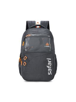 Safari - Quadro 5 Black Printed 43L Casual 4 Compartment Backpack-Large