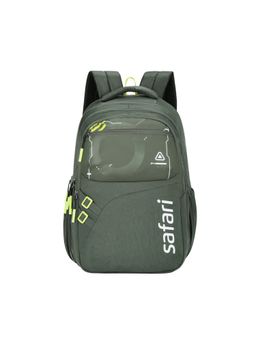 Safari - Quadro 5 Green Printed 43L Casual 4 Compartment Backpack-Large