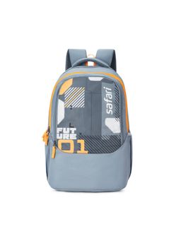 Safari - Sigma 1 Grey Printed 36L Casual 3 Compartment Backpack-Large
