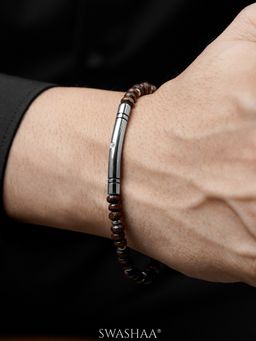 SWASHAA - Jasper Mens Bracelet - Brown