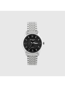 THE HOLISTIK - Velmore Stylish Metal Strap Men’s Watch - TH-MTW-BLK-112 (M)