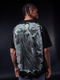 The Souled Store - Official Harry Potter: Dark Lord Mens Oversized T-Shirt