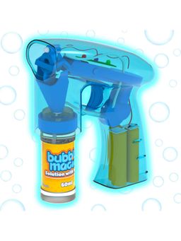 Bubble Magic - Blue Light Up Electronic Bubble Blaster (3-4 Years)
