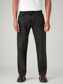 Levi's - Men 568 Charcoal-Grey Loose Fit Mid Rise Tinted Jeans