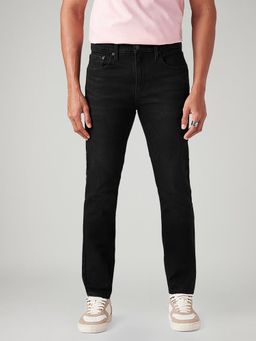 Levi's - Men 512 Black Slim Tapered Fit Mid Rise Jeans
