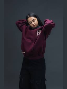 ORE OFE - Women Purple Senryu Harmony Sweatshirt