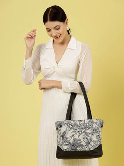 Anekaant - Animal Black & White Shoulder Bag