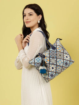 Anekaant - Multicolor Printed Tassel Shoulder Bag
