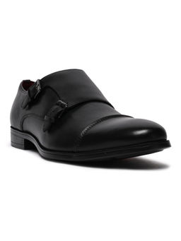 Aldo - Men Black Formal Monk Strap Shoes
