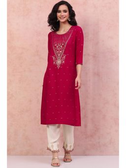 Rangriti - Pink Printed Kurta