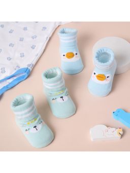 Kicks and Crawl - Multi-Color Chick Cubs Booties - (Pack of 2)