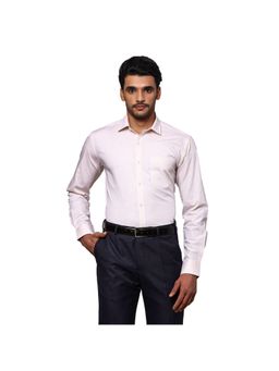 Park Avenue - Slim Fit Solid Fawn Shirt