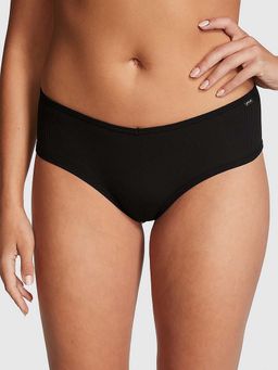 Victoria's Secret - Black Cotton Cheekster Panty