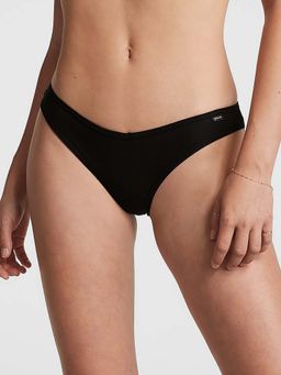 Victoria's Secret - Black Cotton Bikini Panty