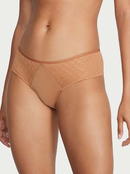 Victoria's Secret - Beige Icon Lace Cheeky Panty