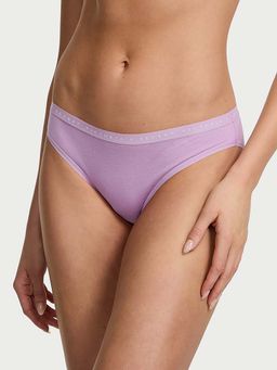 Victoria's Secret - Purple Stretch Cotton Bikini Panty