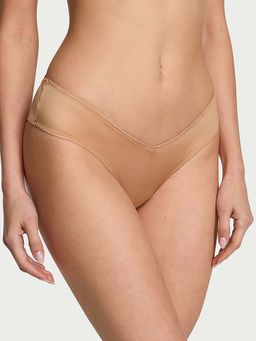 Victoria's Secret - Beige Strappy-Back High-Leg Cheeky Panty