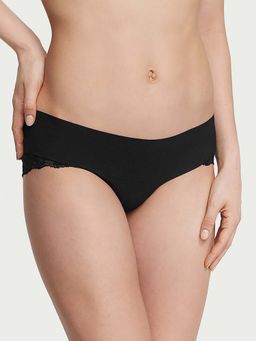 Victoria's Secret - Black Lace-Trim Panty