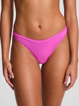 Victoria's Secret - Pink Seamless High-Leg Bikini Panty