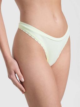 Victoria's Secret - Green Seamless High-Leg Bikini Panty
