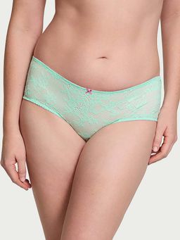Victoria's Secret - Green Tease Lace Cheeky Panty