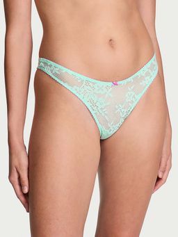Victoria's Secret - Green Tease High-Leg Scoop Panty