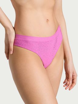 Victoria's Secret - Pink Seamless Thong Panty