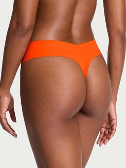 Victoria's Secret - Orange Solid Thong Panty