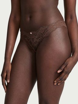 Victoria's Secret - Brown Lace Bikini Panty