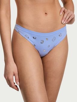 Victoria's Secret - Blue Seamless Thong Panty