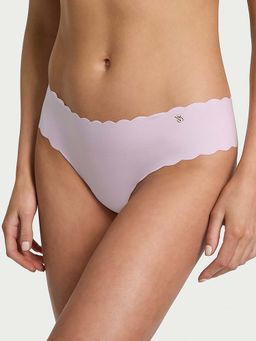 Victoria's Secret - Purple Scalloped Thong Panty