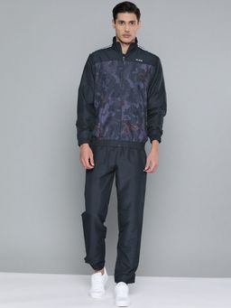 Alcis - Men Navy Blue Printed Tracksuit (Set of 2)