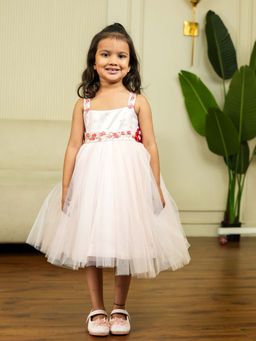Twirly Tutus - Pink Gipsy Rose Embroidered Dress