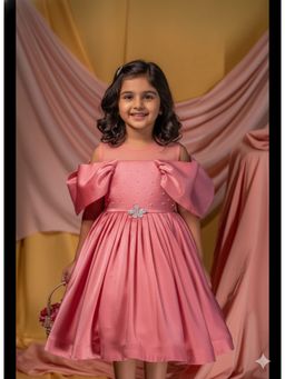 Twirly Tutus - Pink Pearl Embellished Dress