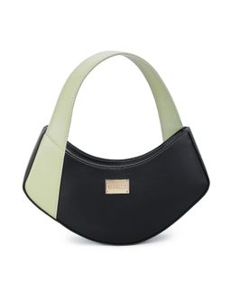 RASHKI - Black Colorblock Handheld Bag