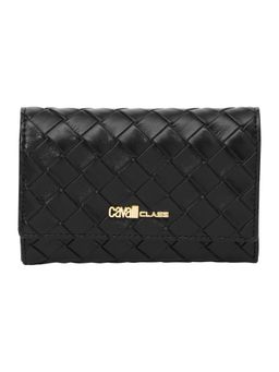 Cavalli Class - Black Textured Wallet