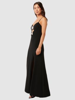 Forever New - Black Brynn Strappy Bow Maxi Dress