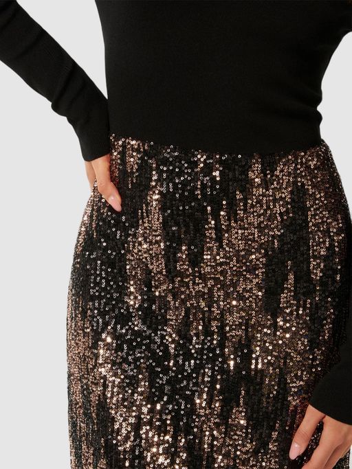 Buy Forever New Black Kylie Sequin Knit Dress Online